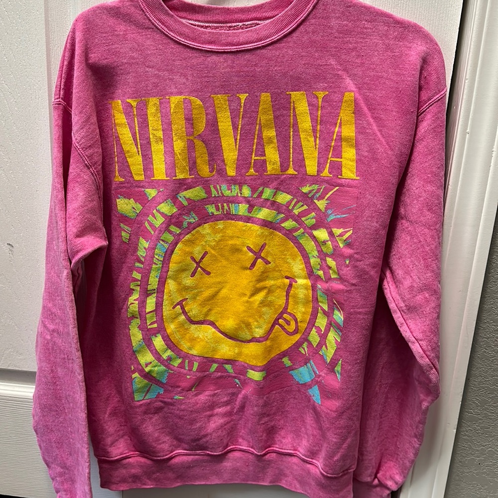 Viral tiktok Narvana sweatshirt